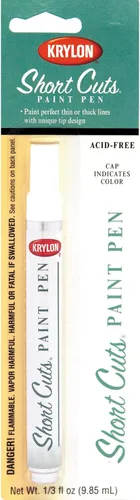 Miniatura 33 de Krylon KSCP902 Short Cuts - Bolígrafo de pintura, cromo metálico, 0.33 onzas Cromado