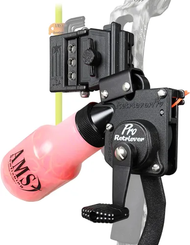 AMS Bowfishing Carrete Retriever Pro - Fabricado en los Estados Unidos