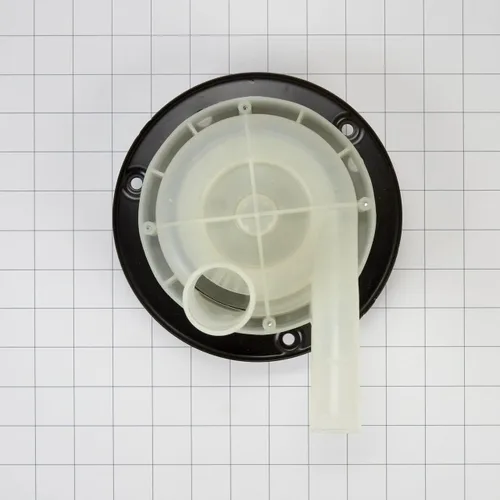Miniatura 3 de Whirlpool WP35-6465 Bomba de drenaje de lavadora de carga superior OEM, blanco y negro