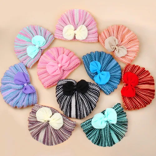 Miniatura 7 de ONESING 9 pares de guantes de punto para niños – Guantes de invierno elásticos para niños y niñas – Guantes de invierno a granel para niños, Color-J