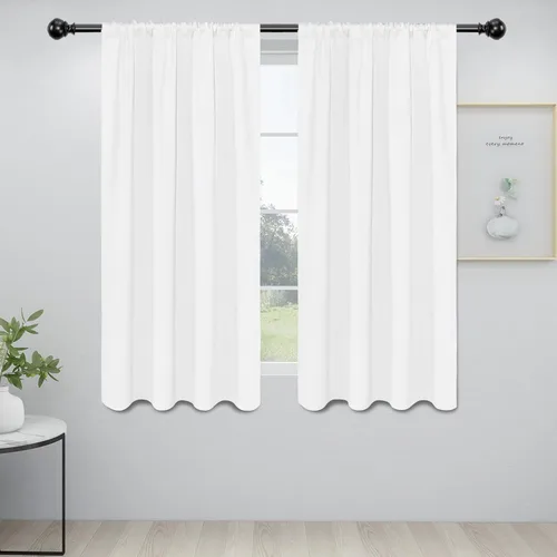 Miniatura 63 de Easy-Going - Cortinas opacas con bolsillo para varilla para el dormitorio, cortinas para ventanas que oscurecen la habitación o la sala de estar