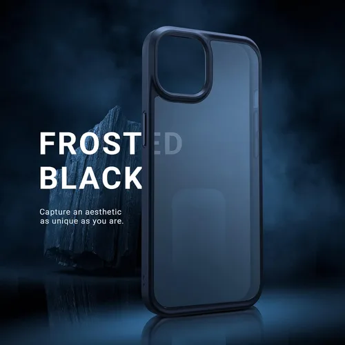 Miniatura 8 de TORRAS Funda a prueba de golpes para iPhone 13/iPhone 14, grado militar, probada en caídas, parte trasera dura protectora delgada para iPhone 13