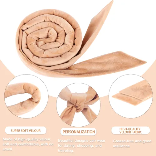 Miniatura 8 de Rizadores de pelo de terciopelo sin calor para dormir en rizos sin calor durante la noche para cabello largo, diadema sin calor para mujeres, todo