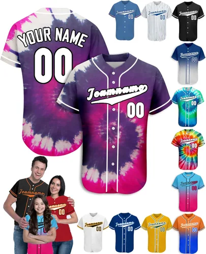 Miniatura 23 de Camiseta de béisbol personalizada para hombres, mujeres y niños con nombre, número y logotipo, camisetas de sóftbol personalizadas, S-4XL