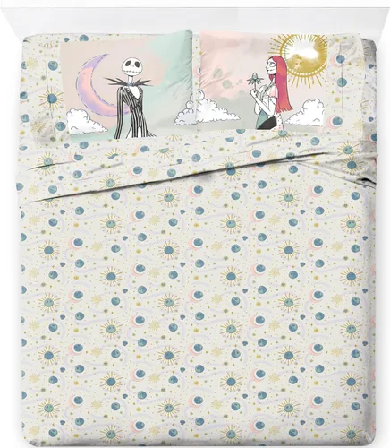 Miniatura 33 de Jay Franco - Juego de sábanas con funda ajustada, sábanas planas y funda para almohada - Ropa de cama ultrasuave con funda para almohada para Beige
