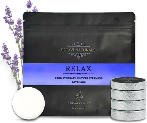 Miniatura 11 de Vaporizadores de ducha, paquete de 5 variedades, bombas de ducha de aromaterapia para aliviar el estrés, juego de regalo de cuidado personal de spa