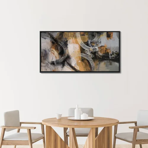Miniatura 3 de KLAKLA Arte Moderno para Decoración de Paredes - Arte de Pared Grande para Sala de Estar, Oficina, Dormitorio - Cuadros de Lienzo de Arte de Pared