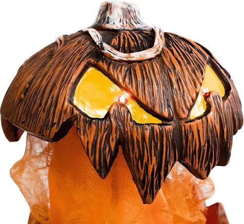 Miniatura 3 de Iluminación de calabaza de calabaza de Halloween – Decoración de calabaza de Halloween 2023, decoración de calabaza de Halloween con boca abierta
