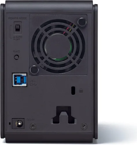 Miniatura 3 de BUFFALO DriveStation Duo 2-Bay 8TB (2x4TB) Disco duro externo de escritorio TAA USB 3.2