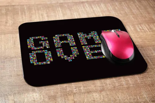 Miniatura 2 de Alfombrilla de mouse rectangular para videojuegos, retro, vintage, para videojuegos, para computadora, escritorio, laptop, oficina, 9.5 x 7.9 M01-015