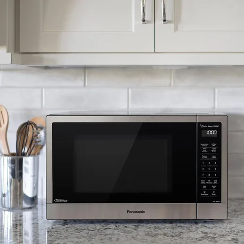 Miniatura 12 de Panasonic NN-SN67K Microondas, 1.2 pies cúbicos, acero inoxidable/plata