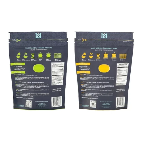Miniatura 2 de Kit de Mezcla y Molde de Gomitas de Mantequilla Mágica – Mezcla Normal de Lima y Mango con Moldes de Silicona de 10 mL y Espatulas – Juego Fácil
