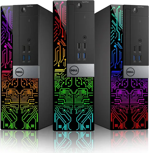 Miniatura 3 de Dell Computadora OptiPlex 3060 SFF RGB, Intel Core i5-8500, RX 550 4GB GDDR5, 16GB RAM, 512GB NVMe, 1TB HDD, monitor HDMI de 22 pulgadas