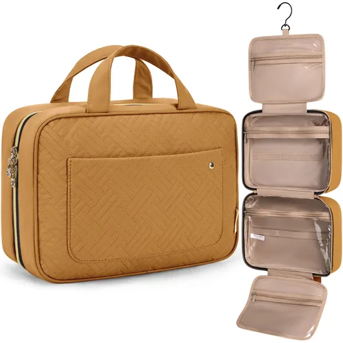 Miniatura 7 de Bolsa de viaje con gancho para colgar, resistente al agua, organizador de cosméticos, bolsa de viaje para accesorios, champú, contenedor