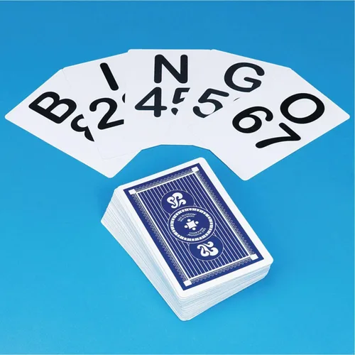 Miniatura 3 de S&S Worldwide - Tarjetas de llamadas de bingo jumbo Tz-Yw-056