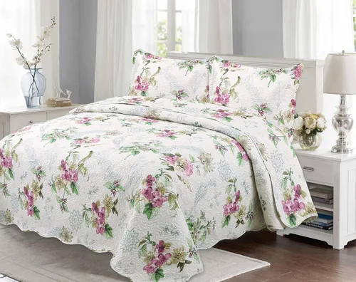 Miniatura 7 de Marina Decoration Juego de colcha de verano de 2 piezas con estampado de Pinsonic en relieve, ultra suave, con 1 funda acolchada, patrón de mandala