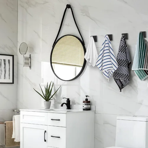 Miniatura 2 de IBosins Paquete de 16 Ganchos para Toallas Soporte para Toallas de Mano para Baño Pared Sala de Estar Dormitorio Cocina Armario Gancho Colgador