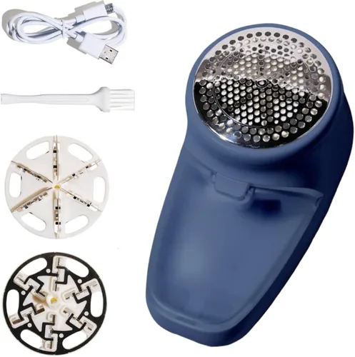 Afeitadora de Tela Nori Trim - Quitamanchas para Ropa y Muebles de Sofá - Quita Pelusas de Suéter - Afeitadora de Ropa con 6 Cuchillas de Precisión