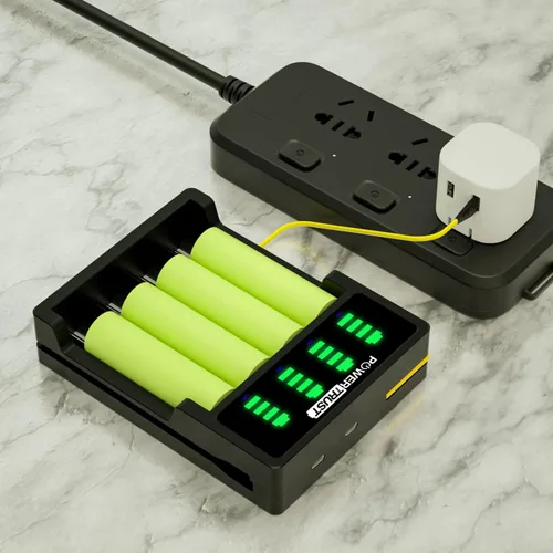 Miniatura 6 de Cargador de batería universal LED de 4 ranuras para 18650 26650 22650 21700 20700 18500 18350 17670 17500 14500 14430 10440 AA AAA AAAA