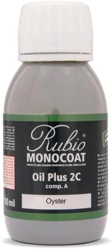 Miniatura 83 de Rubio Monocoat Muestra de Acabado de Aceite para Madera - Puro Aceite Plus Parte A Aceite de Linaza de Secado Rápido y Ecológico para Uso Pure