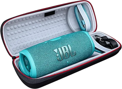 Miniatura 5 de JBL Charge 5 - Altavoz Bluetooth portátil impermeable (IP67) con carga USB Powerbank, 20 horas de tiempo de reproducción, Partyboost, incluye funda