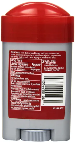 Miniatura 2 de Old Spice, Sweat Defense, antitranspirante sólido y desodorante, Pure Sport, palitos de 2.6 onzas (paquete de 4)