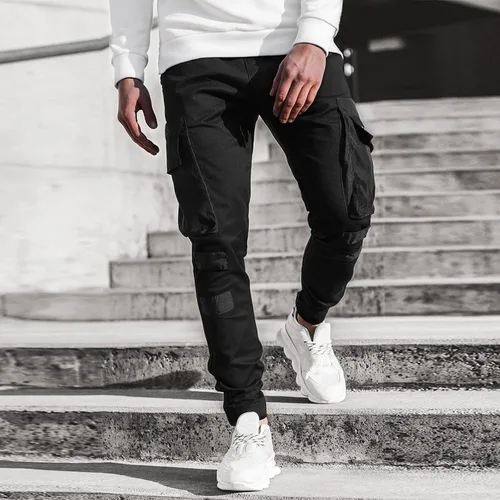 Miniatura 2 de BEUU Mens Joggers Sweatpants Slim Fit Mens Athletic Jogger Pants, Cargo Workout Gym Training Sweatpants for Men