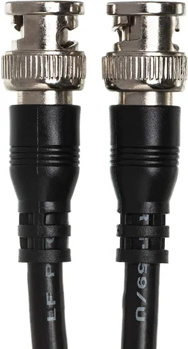Miniatura 3 de Hosa BNC-59-115 75-ohm Coaxial, BNC a BNC, 15 pies