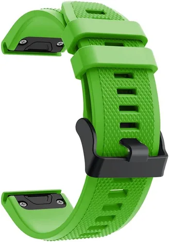Miniatura 9 de REYDA Correa de silicona compatible con Garmin Fenix 8 Pro/8/E 1.850 in, 0.866 in, correa de reloj de ajuste rápido, suave y transpirable, pulsera