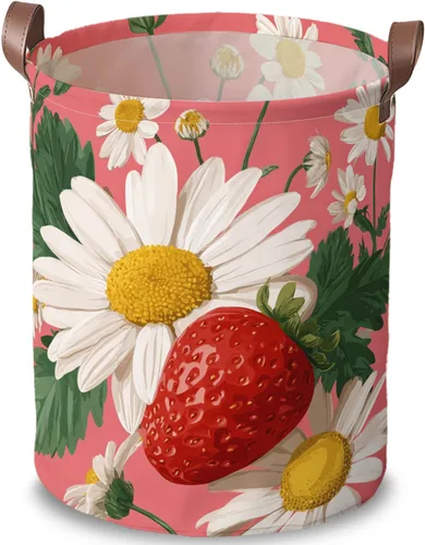 Miniatura 28 de Cesta de lavandería de 15.75 x 15.75 x 19.7 pulgadas, diseño de pingüino de Navidad, plegable, con asas, almacenamiento de ropa sucia