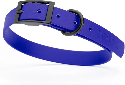 Miniatura 90 de Dogline Biothane - Collar impermeable para perro con hebilla de liberación rápida, resistente cincha de nailon recubierta con resistente y a prueba