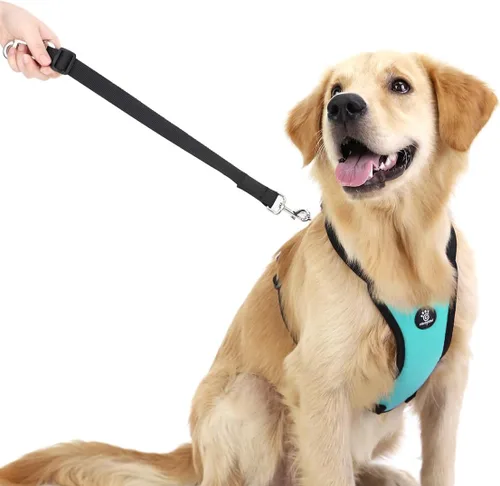Miniatura 5 de VavoPaw cinturón de seguridad para perro, arnés de coche con peto de seguridad y hebilla ajustable para vehículo, cinturón de seguridad de nailon