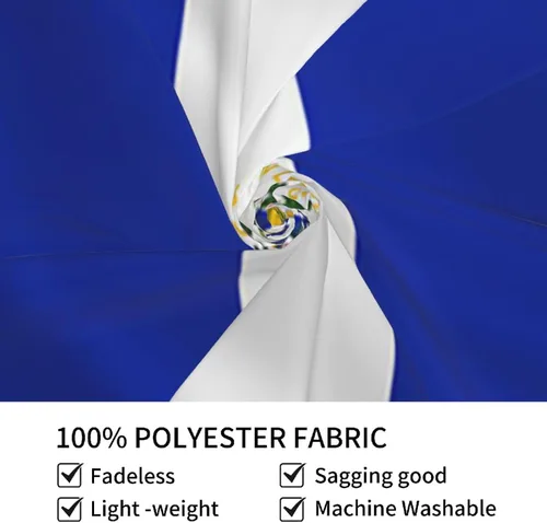 Miniatura 6 de Kkaingg Tapiz colgante de pared con bandera de El Salvador para dormitorio, estético, hippie de 60 x 40 pulgadas