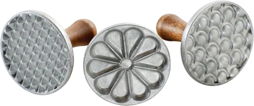 Miniatura 8 de Nordic Ware – Sellos de galletas fundidos geométricos