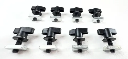 Miniatura 3 de Tornillos de tuercas universales fáciles de poner y quitar, compatibles con modelos Jeep WranglerYJ TJ JK