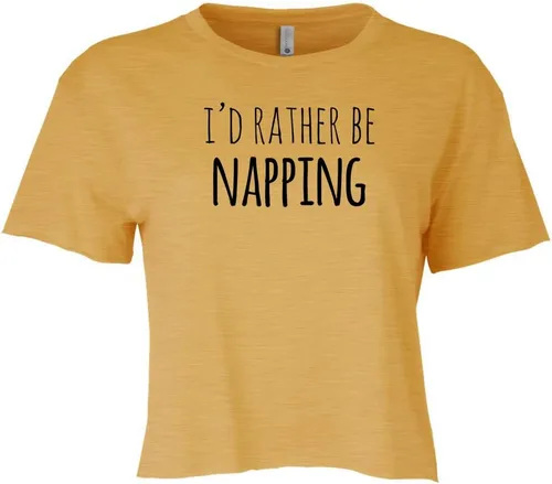Miniatura 17 de Women's Screen Printed Crop Tee, Shirts With Sayings