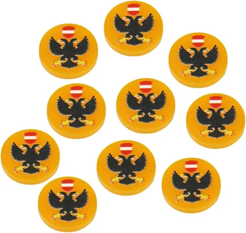 Miniatura 8 de LITKO Ficha Napoleónica Miniaturas Históricas Wargame Game Pieces Paquete de 10 (francés)