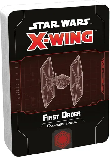 Star Wars X-Wing 2ª edición Juego de miniatura de primera orden Baraja de daños | Juego de estrategia para adultos y adolescentes | A partir de 14