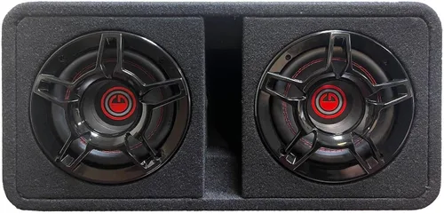 Miniatura 2 de Gravity G8BD2 Dual 8" 1200W Sub Recinto Activo de Coche Subwoofer Compacto Ported