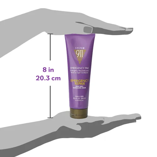 Miniatura 8 de Hayashi System 911 Shampoo 10.1oz & Emergency Pak 8.4oz "Set