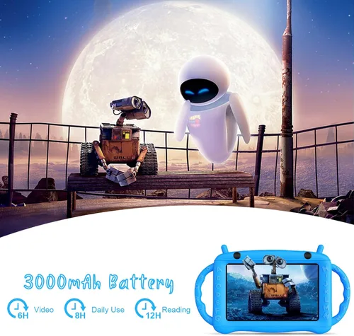 Miniatura 6 de Tableta para niños de 7 pulgadas, tableta para niños de 3 a 7 años, tableta de aprendizaje educativo Android 12, 2 GB de RAM+32 GB de ROM, control