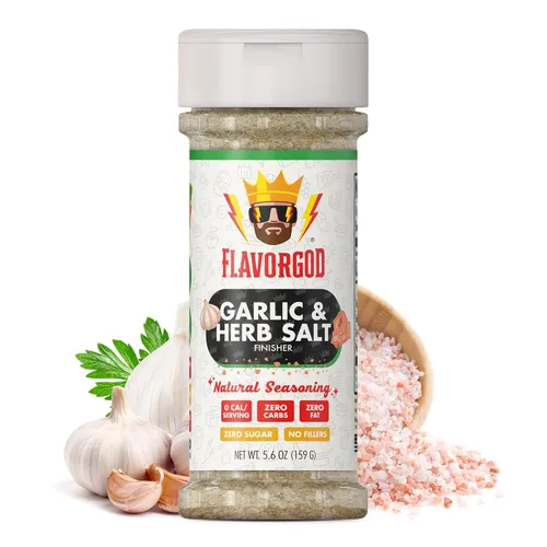 Miniatura 44 de Mezcla de Condimentos con Sabor a Queso de FlavorGod - Mezcla de Especias Premium Totalmente Natural y Saludable para Pollo, Verduras, Ensalada