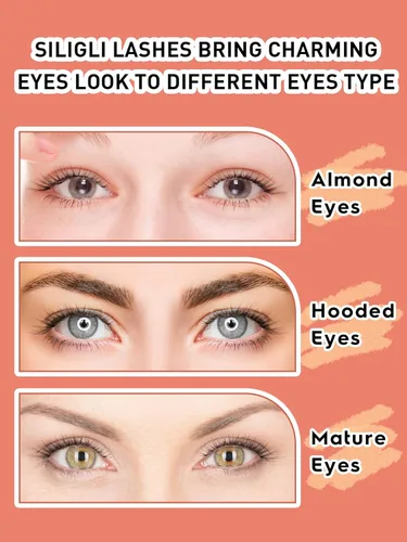 Miniatura 5 de Pestañas postizas naturales de ojo de gato, pestañas falsas Wispy de 14 mm, aspecto natural, banda delgada de 0.1 mm, pestañas postizas de tira 3D
