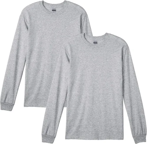 Miniatura 39 de Gildan - Camiseta DryBlend de manga larga para adulto, estilo G8400, paquete de 2