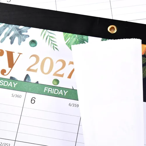 Miniatura 5 de Calendario magnético 2026-2027 para refrigerador – Calendario magnético/de escritorio 2026-2027 de julio de 2026 a junio de 2027, calendarios