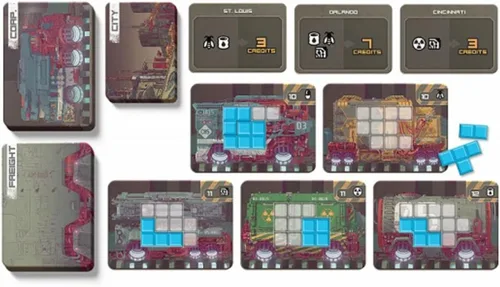 Miniatura 4 de Juego de mesa de coches de carga