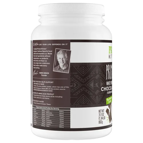 Miniatura 8 de Primal Kitchen Primal Fuel Proteína en Polvo de Suero de Leche de Chocolate y Coco, Sin Gluten y Sin Soja, 1.94 Libras
