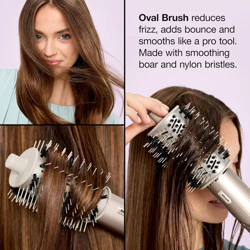 Miniatura 9 de Shark FlexStyle Air Multi-Styler y sistema de secado Cepillo secador de pelo para soplados con rizadores Coanda de envoltura automática, cepillo
