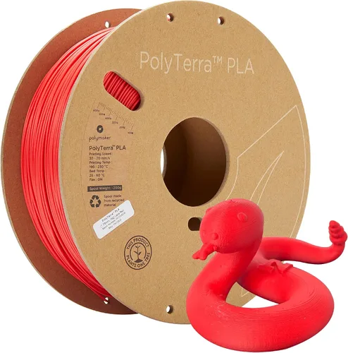 Miniatura 23 de Polymaker Panchroma Filamento de impresora 3D PLA negro, 0.069 in, carrete de 2.2 libras, fácil de imprimir, impresión de alta velocidad, sin