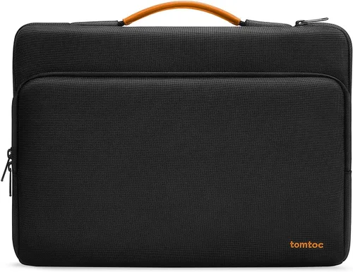 Miniatura 14 de tomtoc Estuche protector 360 para portátil de 13 pulgadas para el nuevo Surface Pro 11th, Copilot+PC 2024, Surface Pro 10/9/8/X con teclado Negro
